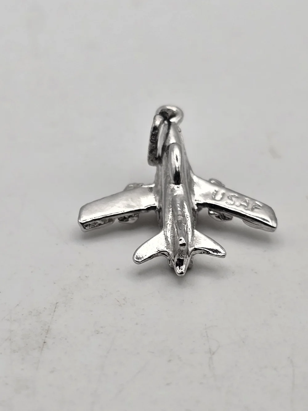 Sterling Silver Spencer US Air Force Charm